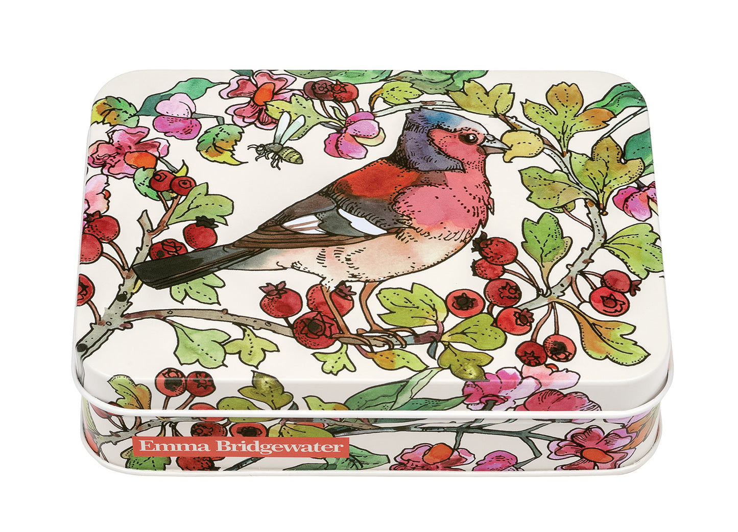 Emma Bridgewater Birds In The Hedgerow Small Rectangle Tin