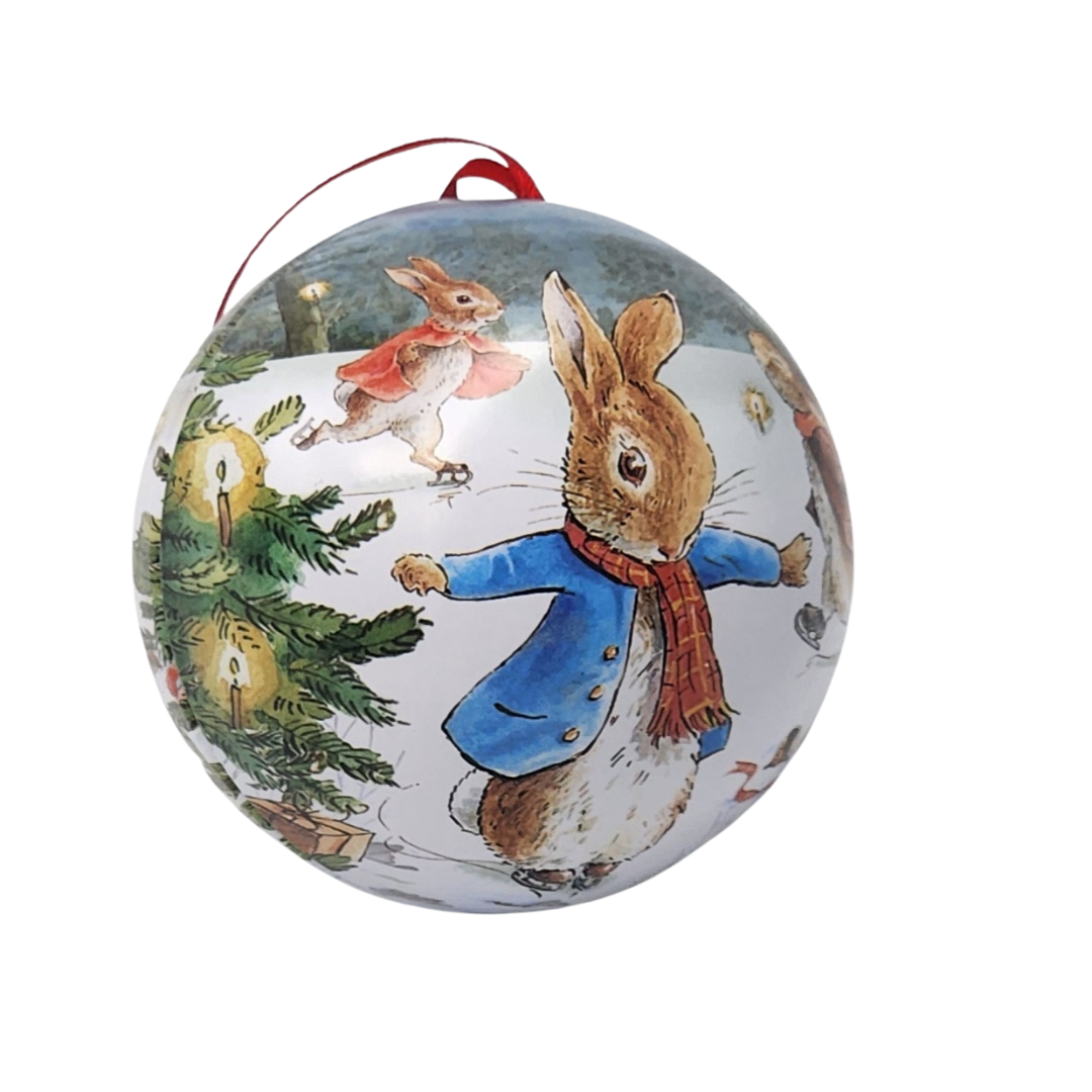 Peter Rabbit Fillable Bauble Tin