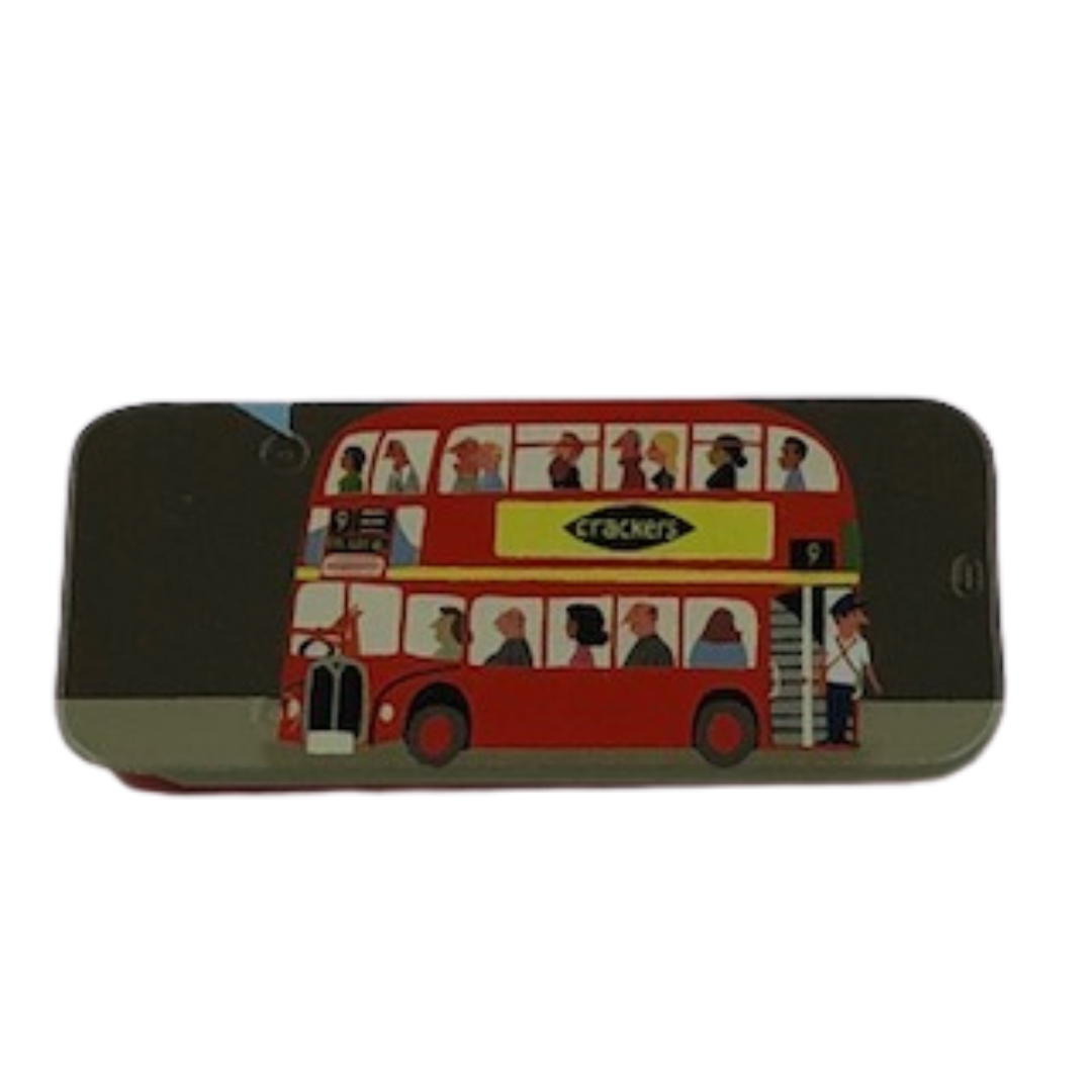 London design slider tin