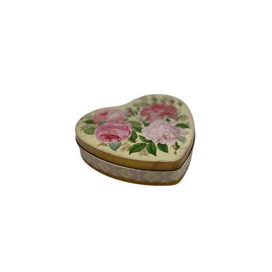 Nostalgic Roses Small Heart Tin