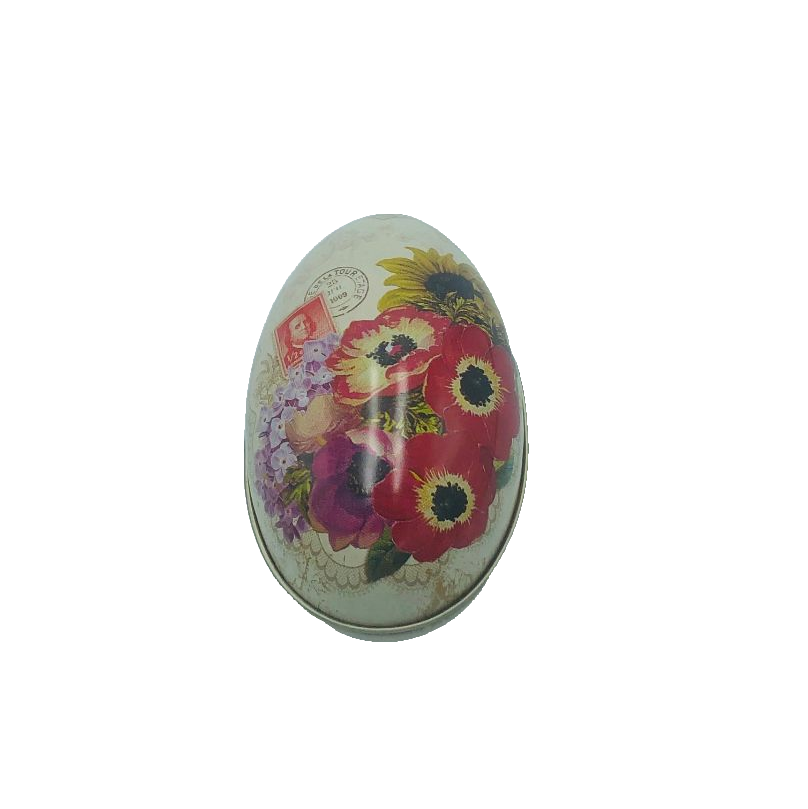 Nostalgic Egg Shaped Tin