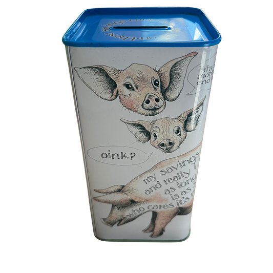 SLIGHTLY IMPERFECT - Money Box Tin