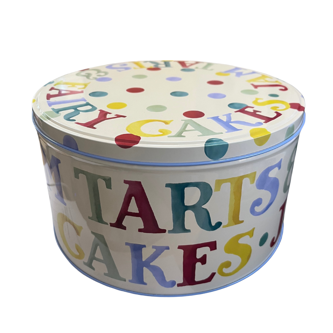 Emma Bridgewater Polka Dot Medium Round Cake Tin