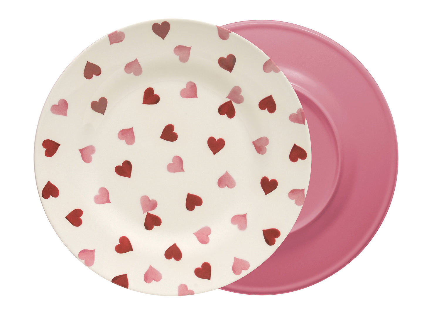 Emma Bridgewater Pink Hearts Melamine Plate