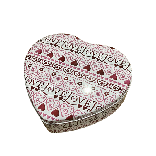 SLIGHTLY IMPERFECT - Large Heart Tin