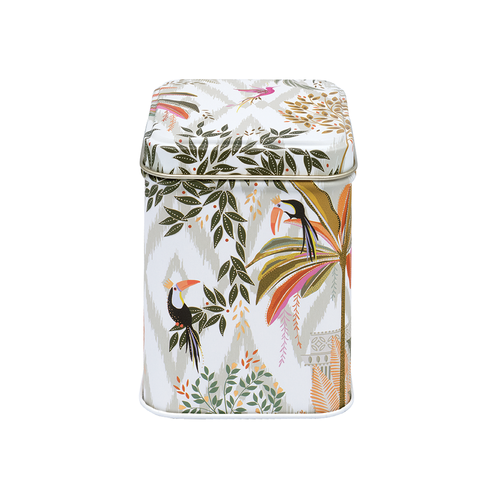 Sara Miller Palm Garden Small Tea Tin