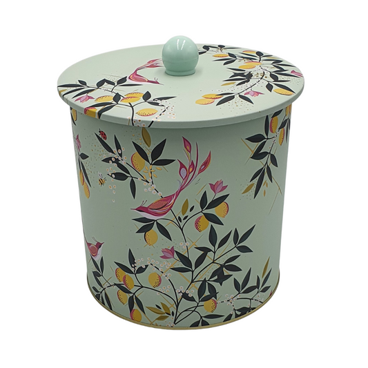 Sara Miller Orchard Biscuit Barrel Tin