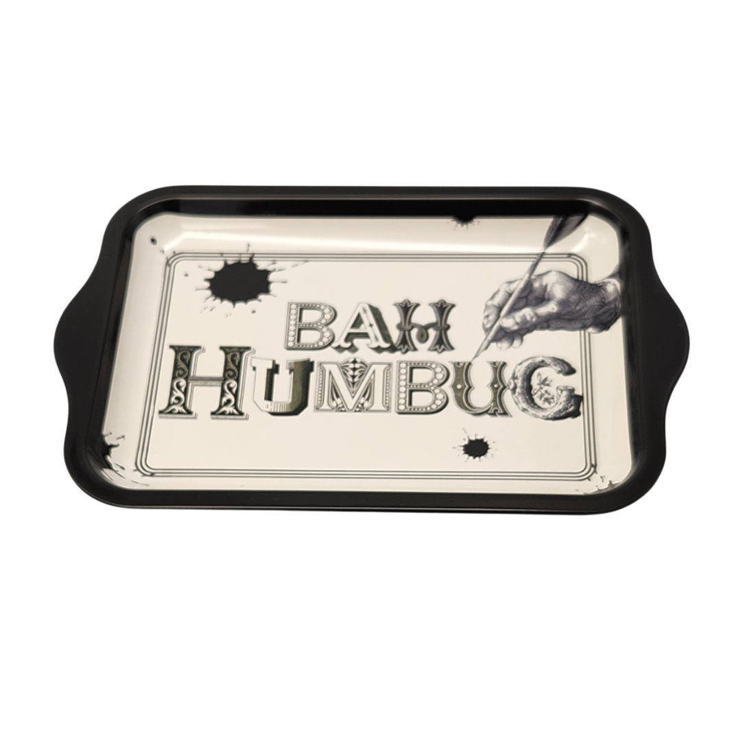 Bah Humbug Small Tin Tray