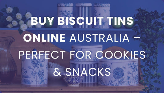 Buy Biscuit Tins Online Australia - Perfect for Cookies & Snacks