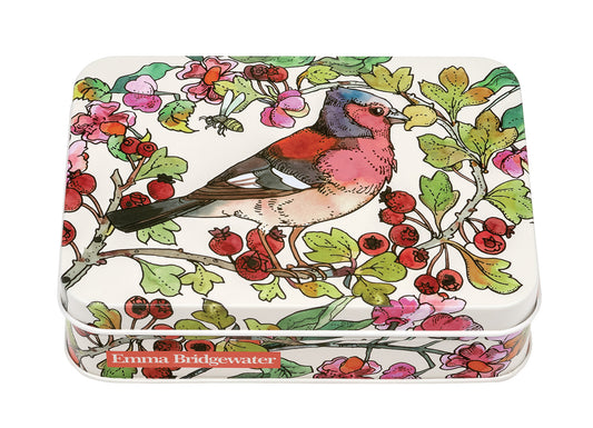Emma Bridgewater Birds In The Hedgerow Small Rectangle Tin