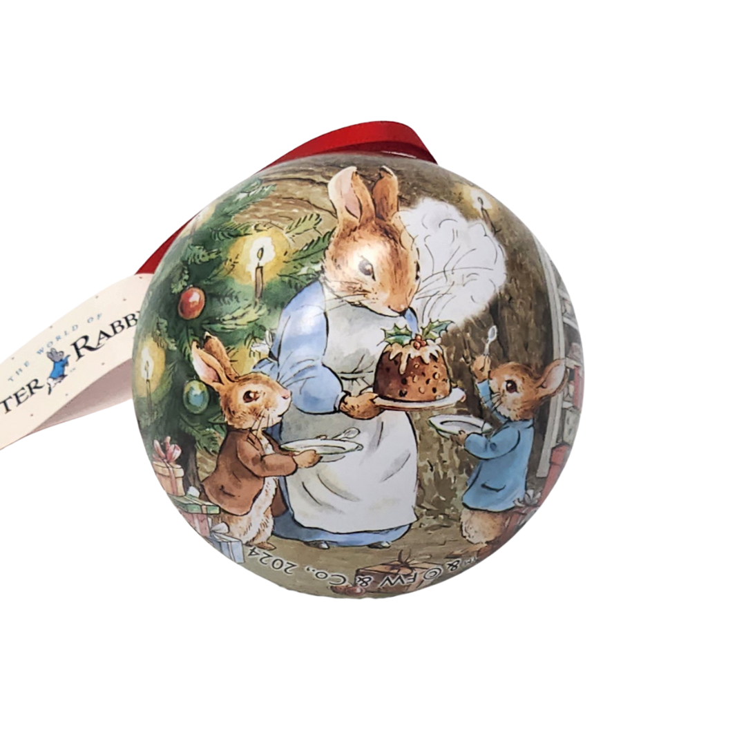 Peter Rabbit Fillable Bauble Tin