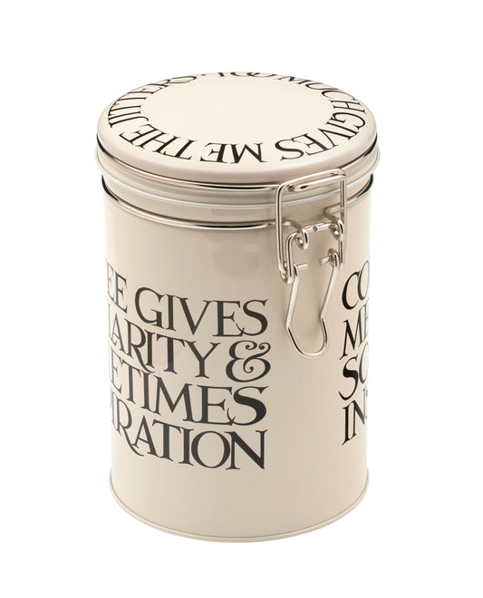 SLIGHTLY IMPERFECT - Round Canister Tin