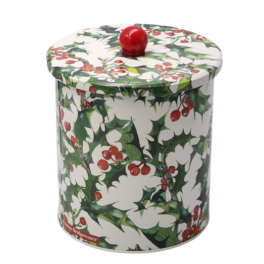 Emma Bridgewater Holly Biscuit Barrel Tin