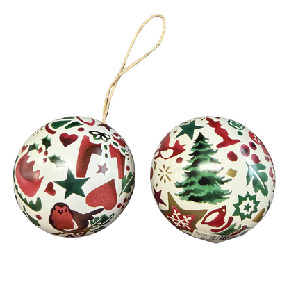 Emma Bridgewater Christmas Bauble Tins