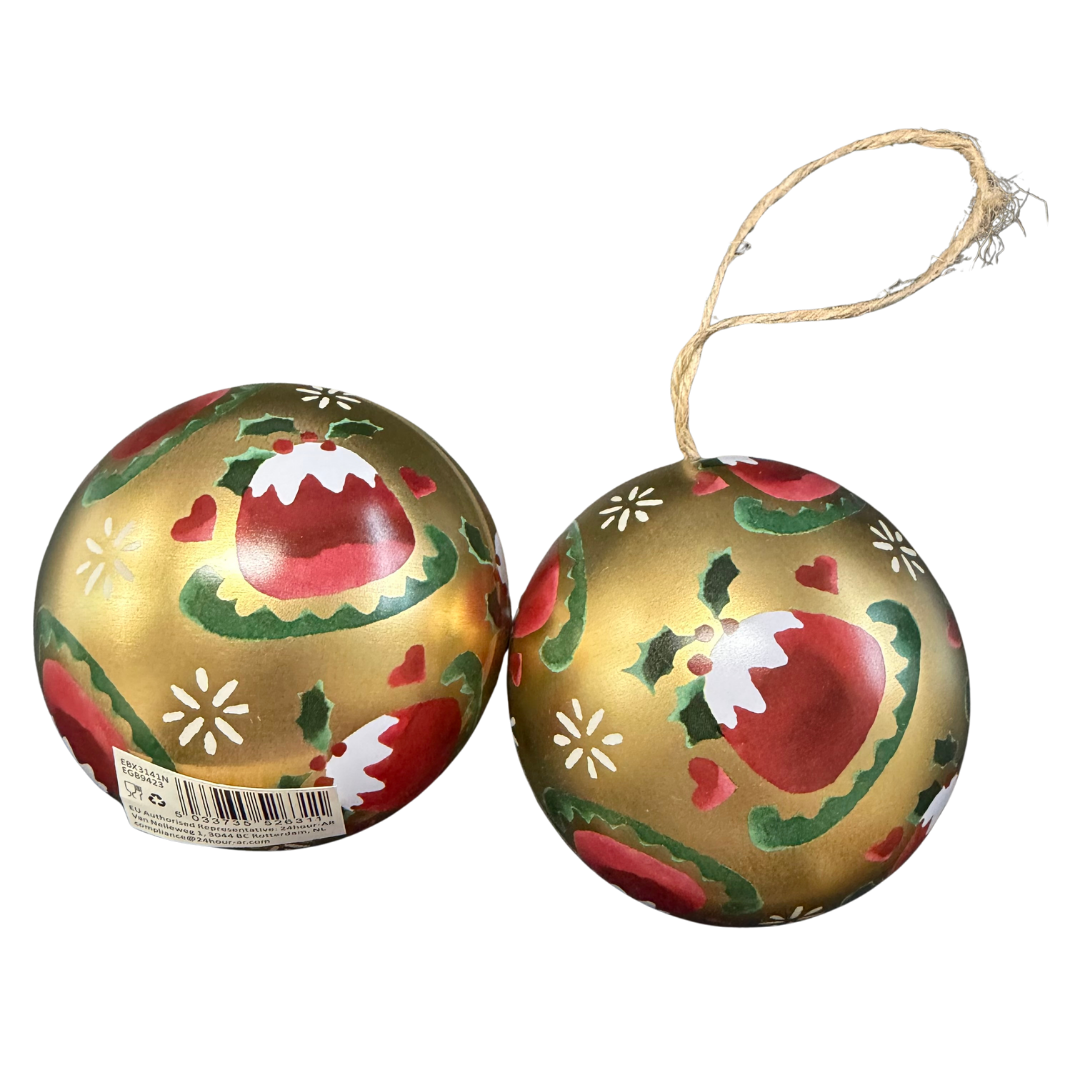 Emma Bridgewater Christmas Bauble Tins