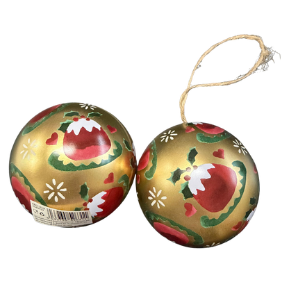 Emma Bridgewater Christmas Bauble Tins