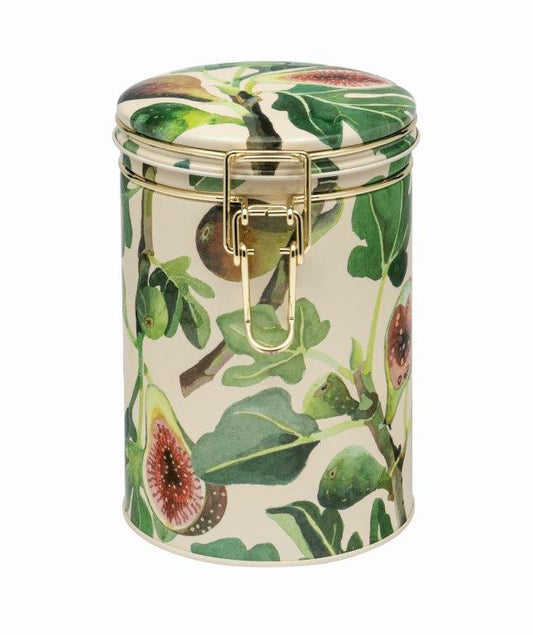 Emma Bridgewater Fig Clip Lid Cylinder Tin