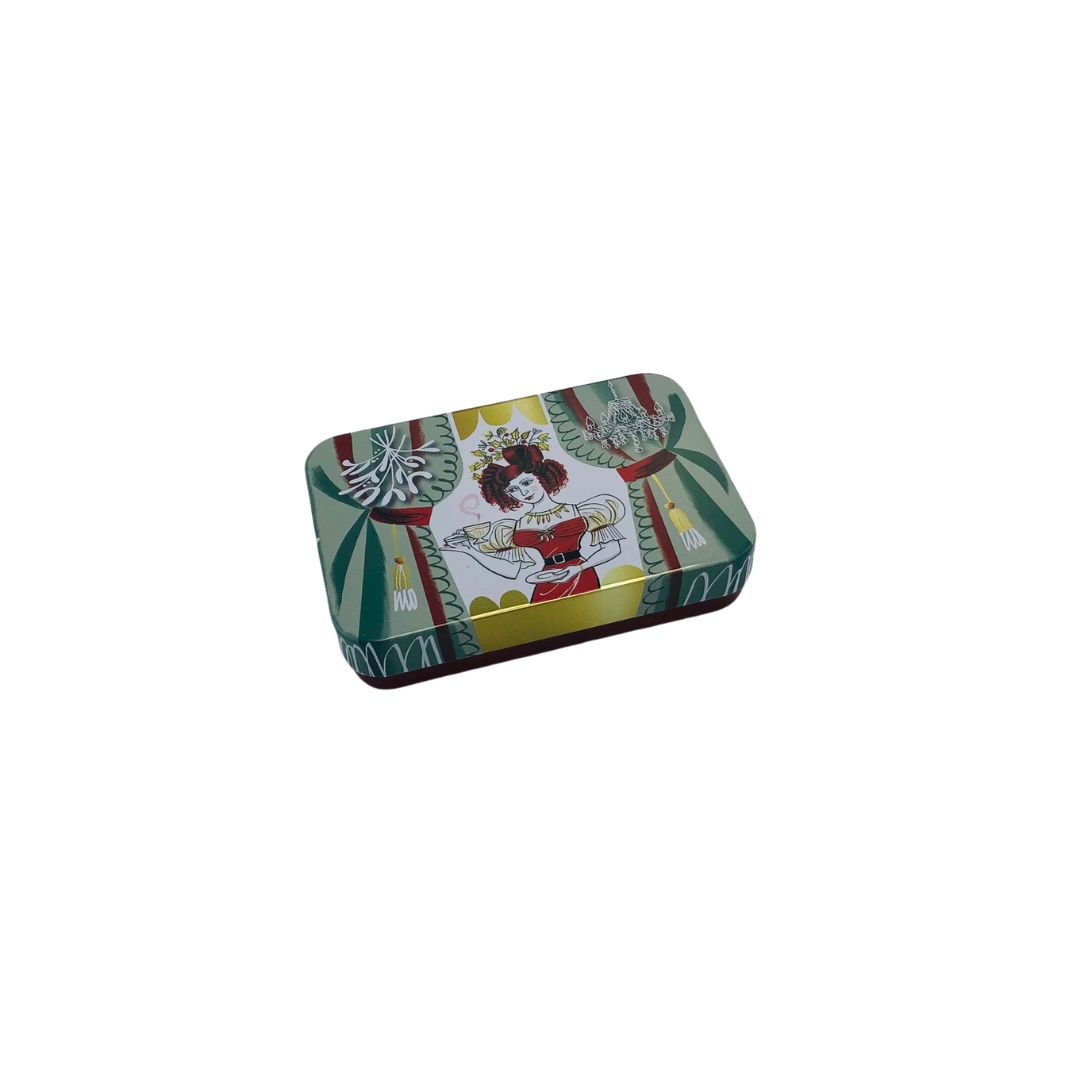 Gillian Martin Christmas Slip Lid Tin