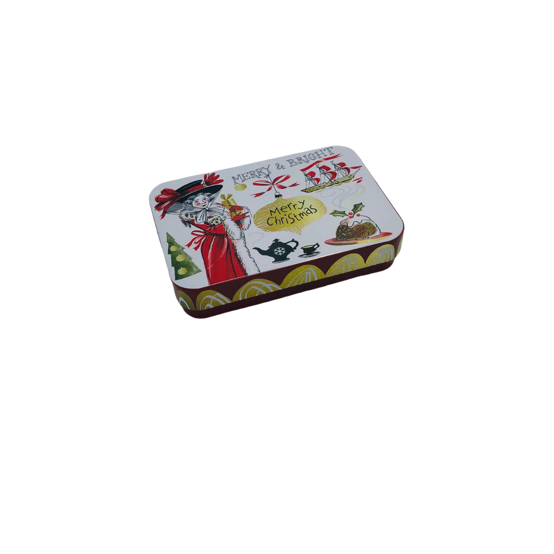 Gillian Martin Christmas Slip Lid Tin