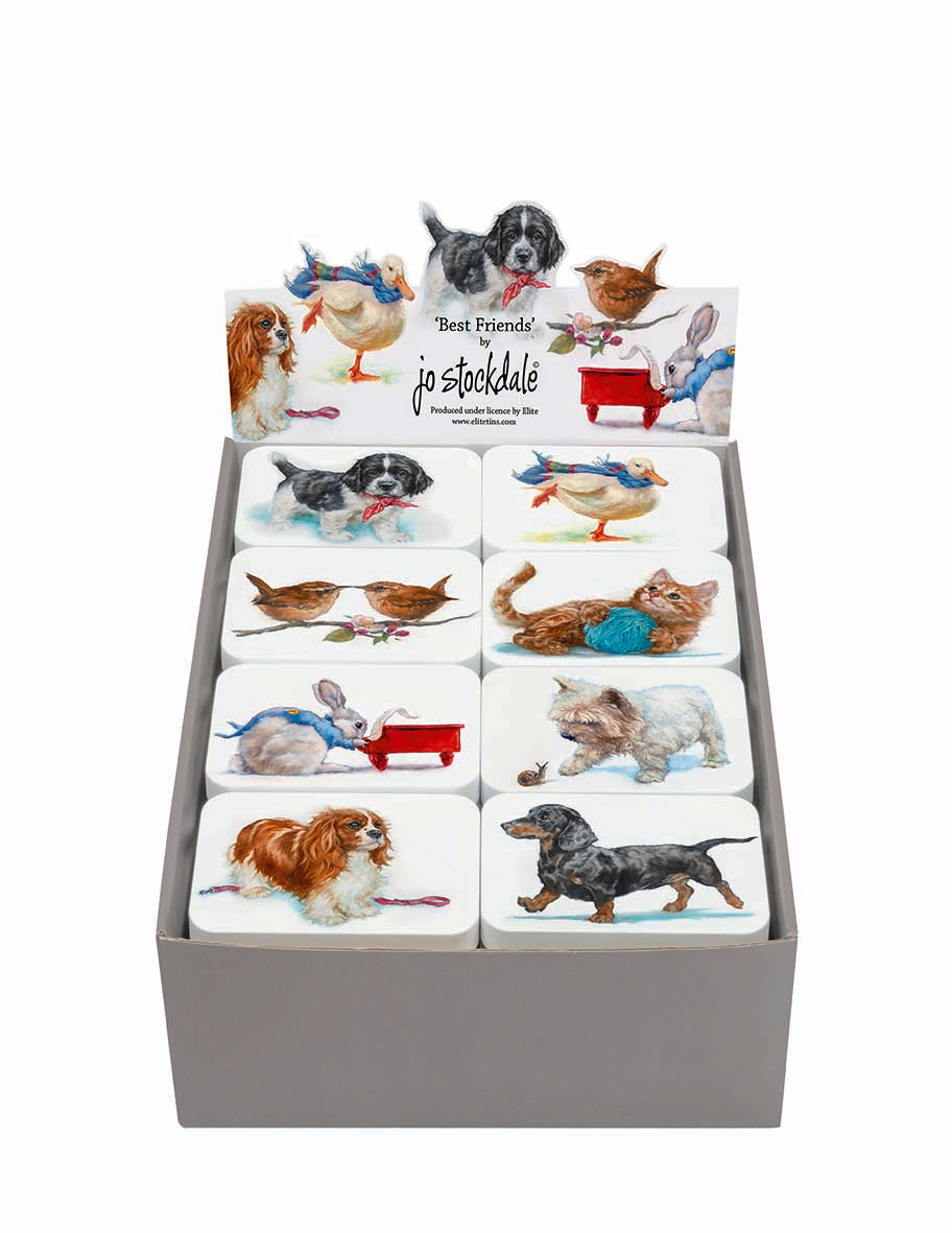 SLIGHTLY IMPERFECT - Jo Stockdale Slip Lid Pocket Tins