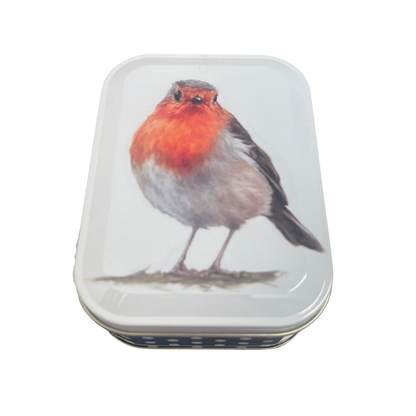 Jo Stockdale Little Rectangle Robin Tin