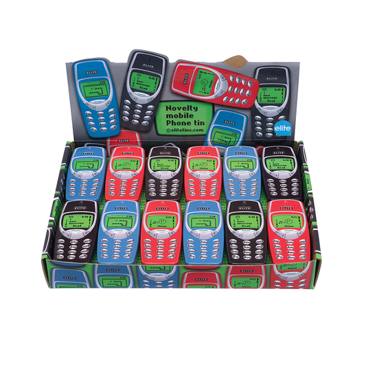 Retro Mobile Phone Storage Tin