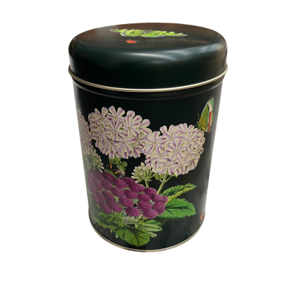 SLIGHTLY IMPERFECT - Round Canister Tin