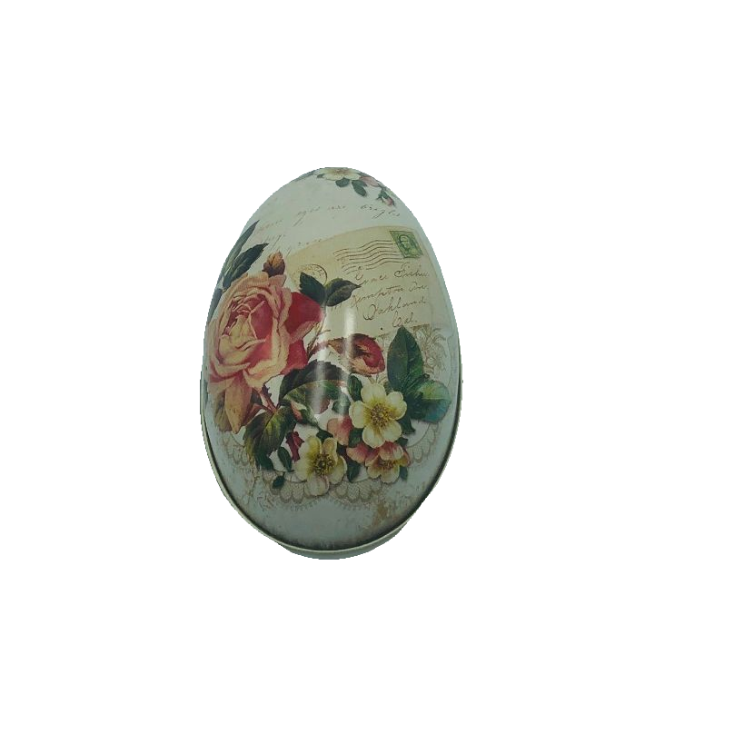 Nostalgic Egg Shaped Tin