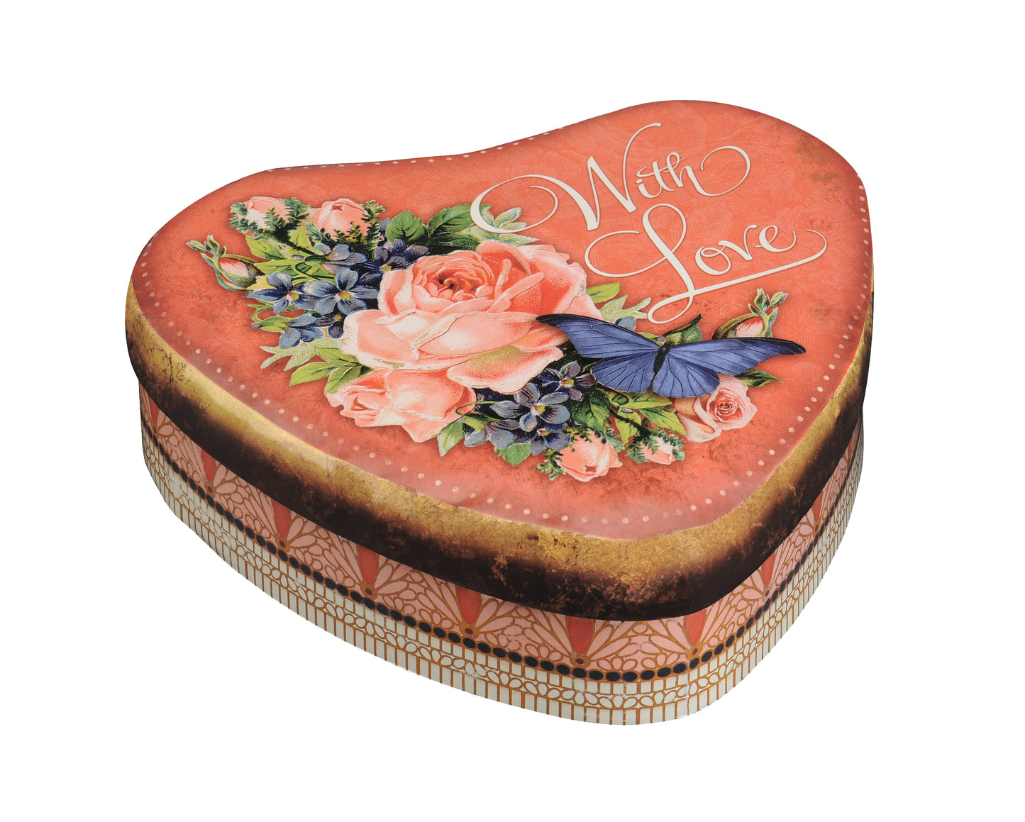 Nostalgic With Love Medium Heart Tin