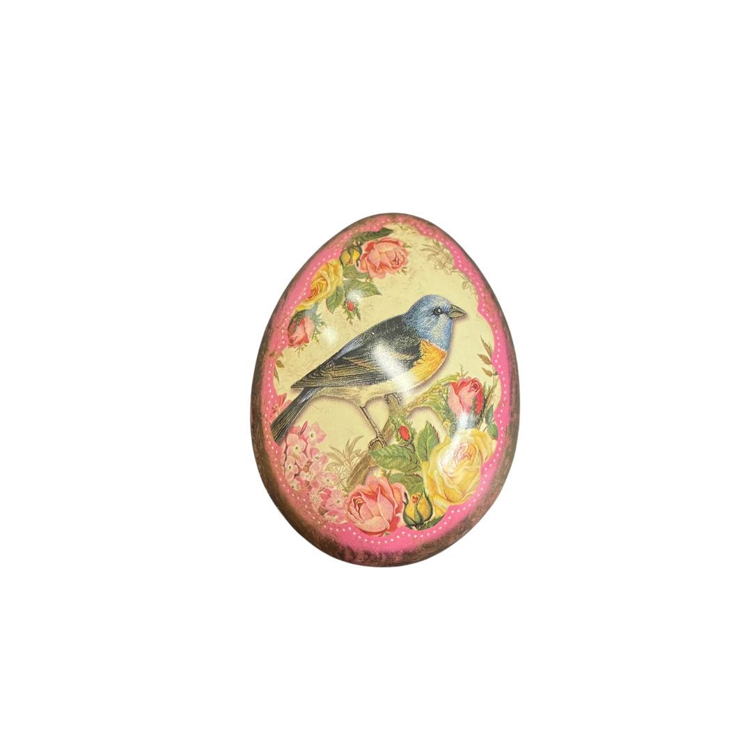Nostalgic Mini Egg Shaped Tin