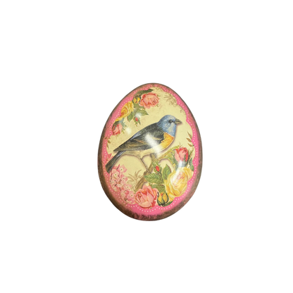 Nostalgic Mini Egg Shaped Tin