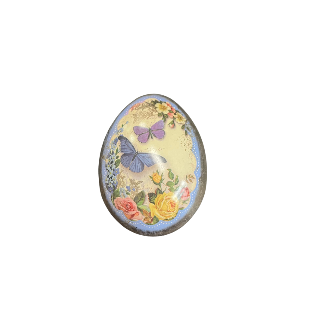 Nostalgic Mini Egg Shaped Tin