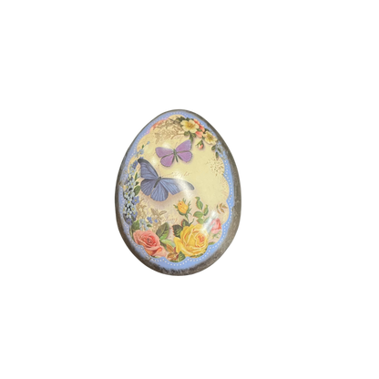 Nostalgic Mini Egg Shaped Tin
