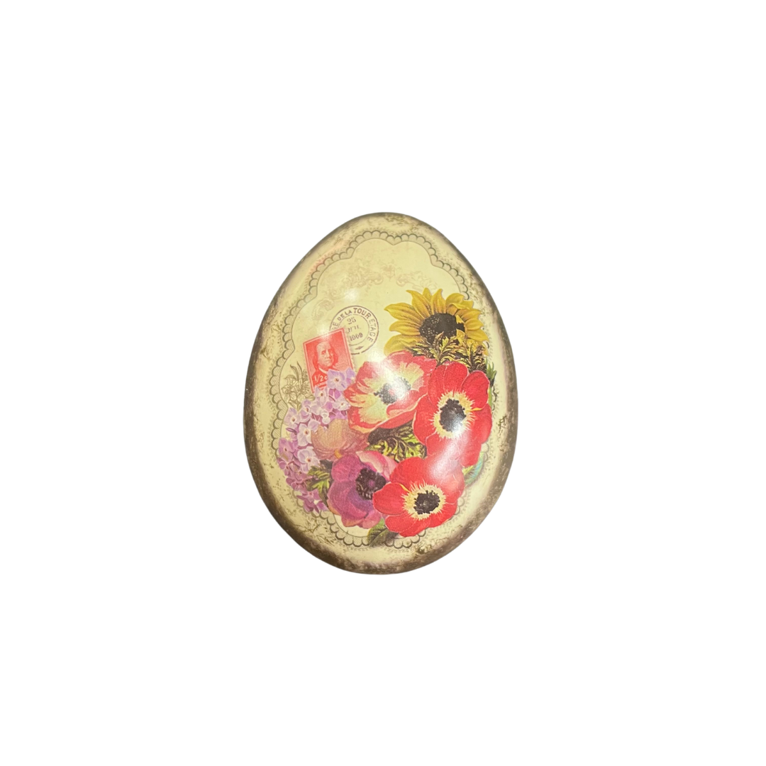 Nostalgic Mini Egg Shaped Tin