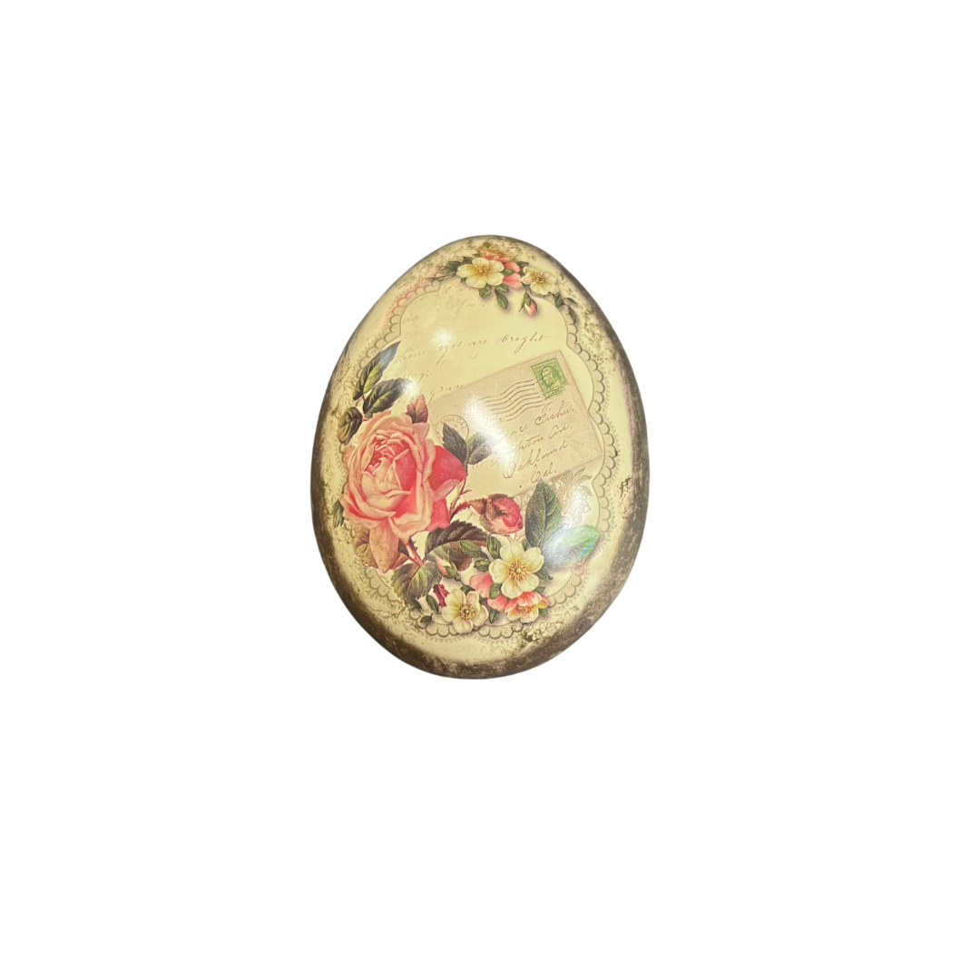 Nostalgic Mini Egg Shaped Tin