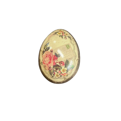 Nostalgic Mini Egg Shaped Tin