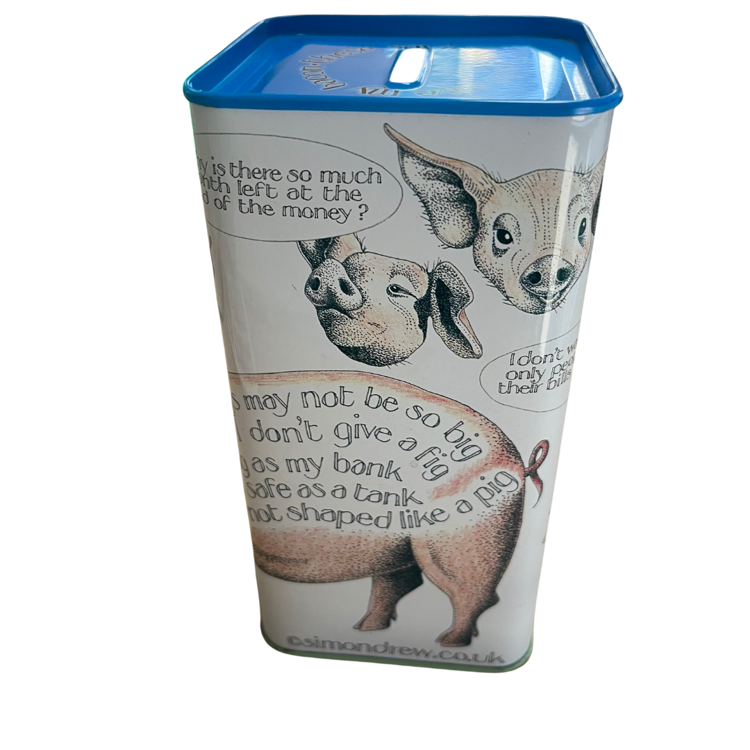 SLIGHTLY IMPERFECT - Money Box Tin