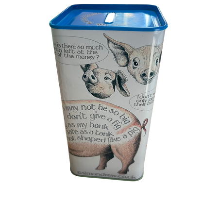 SLIGHTLY IMPERFECT - Money Box Tin