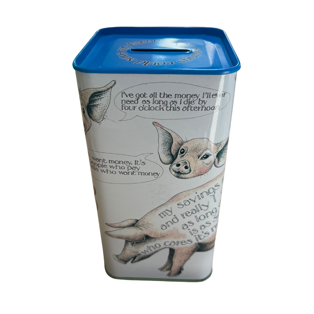 SLIGHTLY IMPERFECT - Money Box Tin