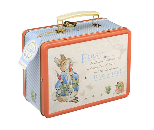 SLIGHTLY IMPERFECT - Peter Rabbit Lunch Box Tin