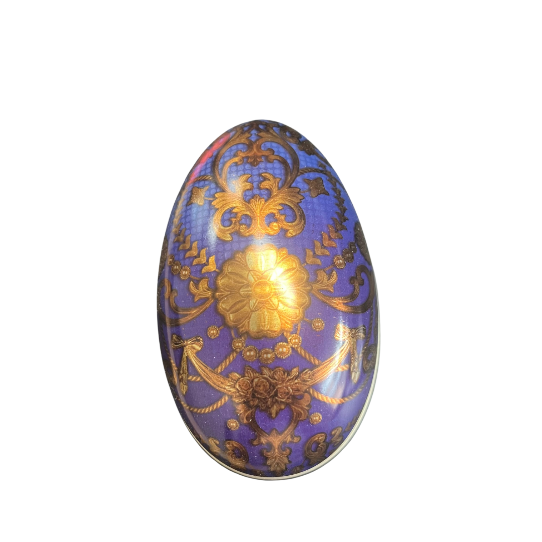New Floral Egg Tin
