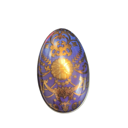 New Floral Egg Tin