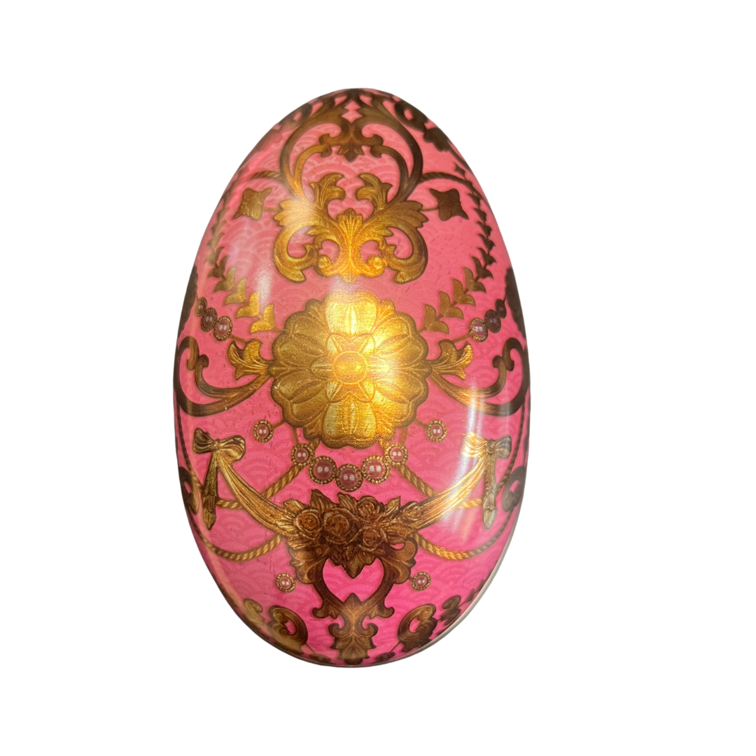 New Floral Egg Tin