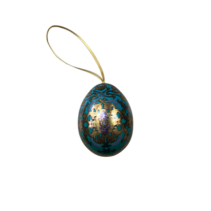 Floral Mini Egg Shaped Tin
