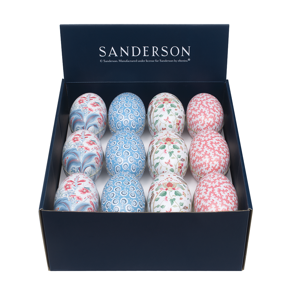 Sanderson Egg Shaped Tin