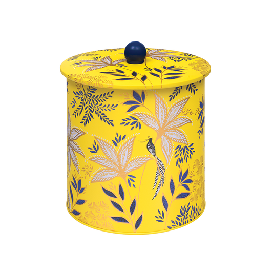 Sara Miller Anniversary Biscuit Barrel Tin