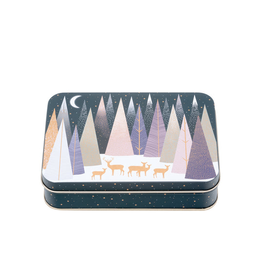 Sara Miller Forest Pines Small Rectangle Tin