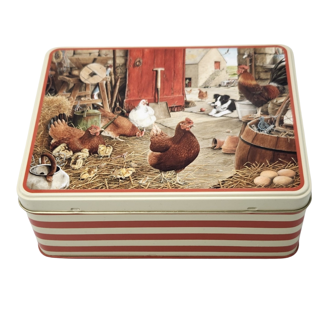 Tracy Hall Farm Life Biscuit Tins