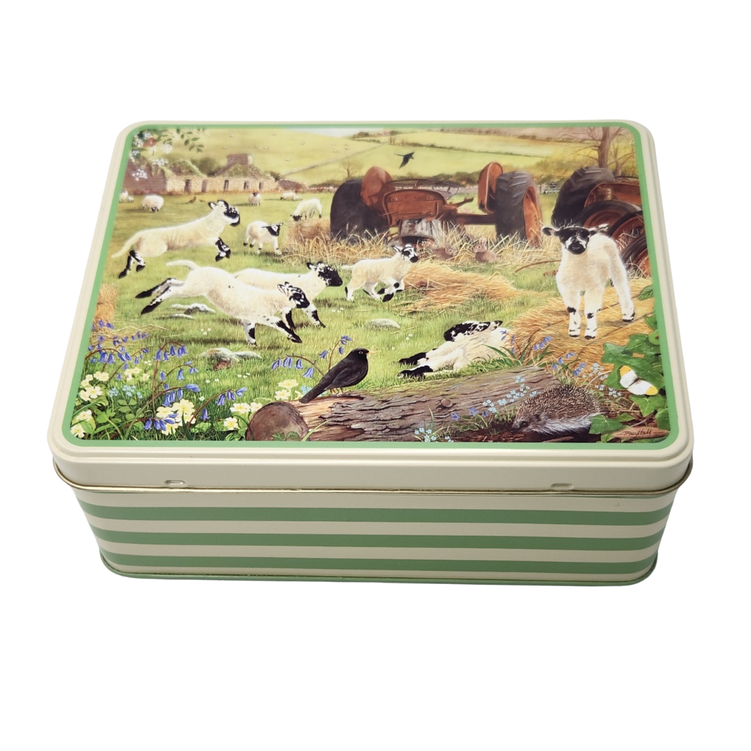 Tracy Hall Farm Life Biscuit Tins